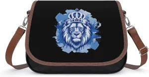 Honduras Flag Lion Crossbody Bags for Women Trendy Shoulder Satchel Purses Messenger Bag