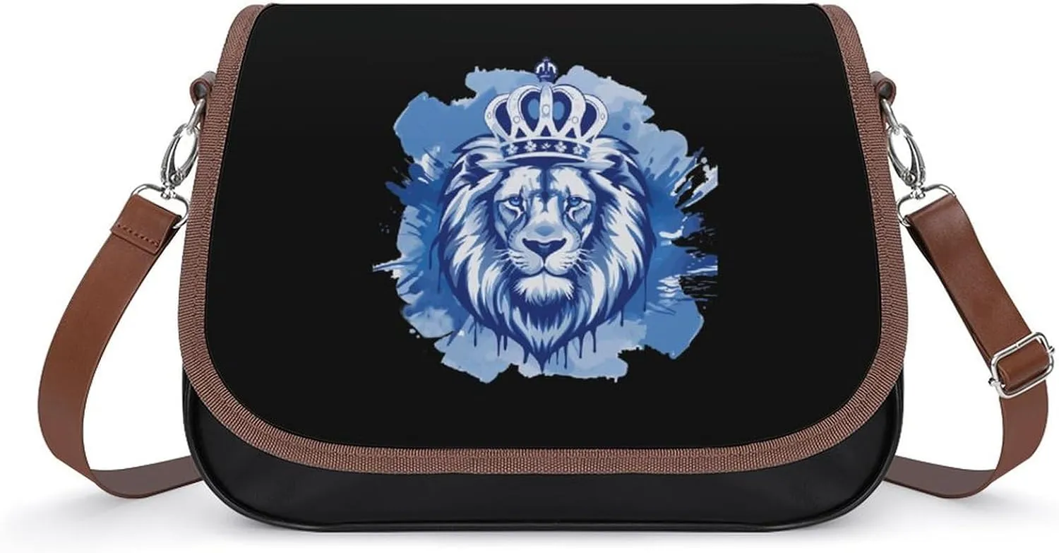 Honduras Flag Lion Crossbody Bags for Women Trendy Shoulder Satchel Purses Messenger Bag