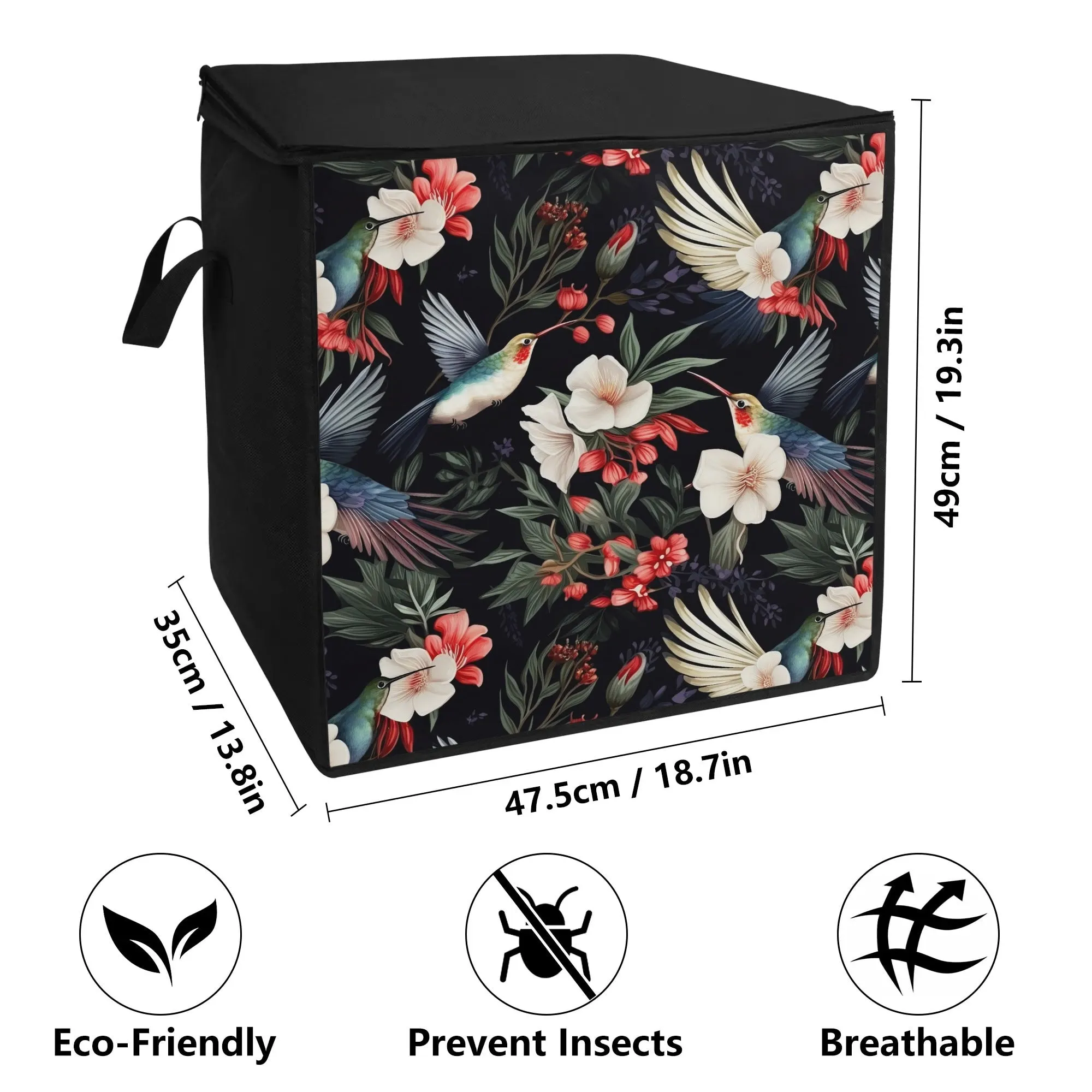 Hummingbird Heaven - Bedroom Storage Box Bag