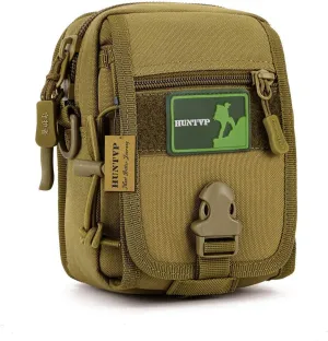 Huntvp Military Tactical MOLLE Phone Pouch Waist Belt Bag Pack Gear Messenger Shoulder Saddlebag