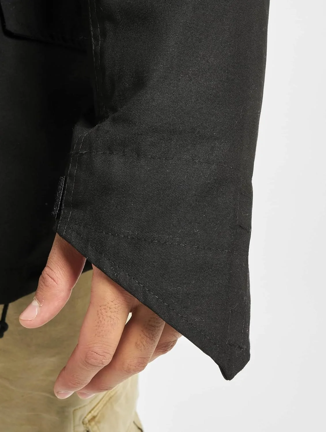 Individual Wear M-65 Classic Field Jacket for Man - Water-Repellent, with Removable Inner Jacket and Collar Hood