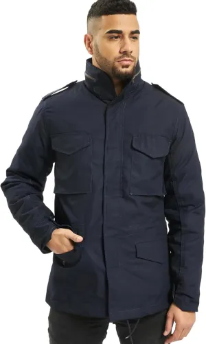Individual Wear M-65 Classic Field Jacket for Man - Water-Repellent, with Removable Inner Jacket and Collar Hood