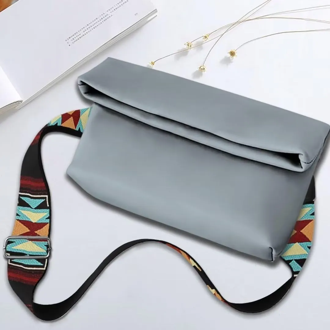 Jeiento Replacement Shoulder Strap,2 Piece Set Guitar Style Handbag Crossbody Strap Adjustable Guitar Straps for Women Girls