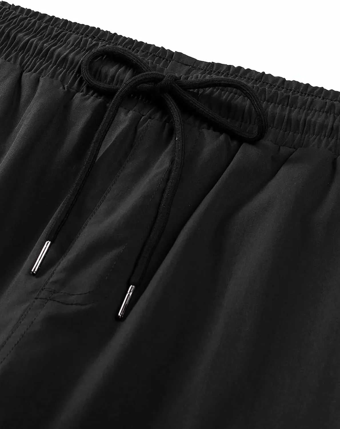 JMIERR Mens Casual Cargo Pants Stretch Elastic Waist Drawstring Joggers Pants Tapered Sweatpants for Men Multi Pockets