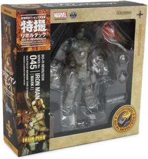 Kaiyodo Revoltech Series No.045 SciFi Super Poseable Action Figure Iron Man Mark 01
