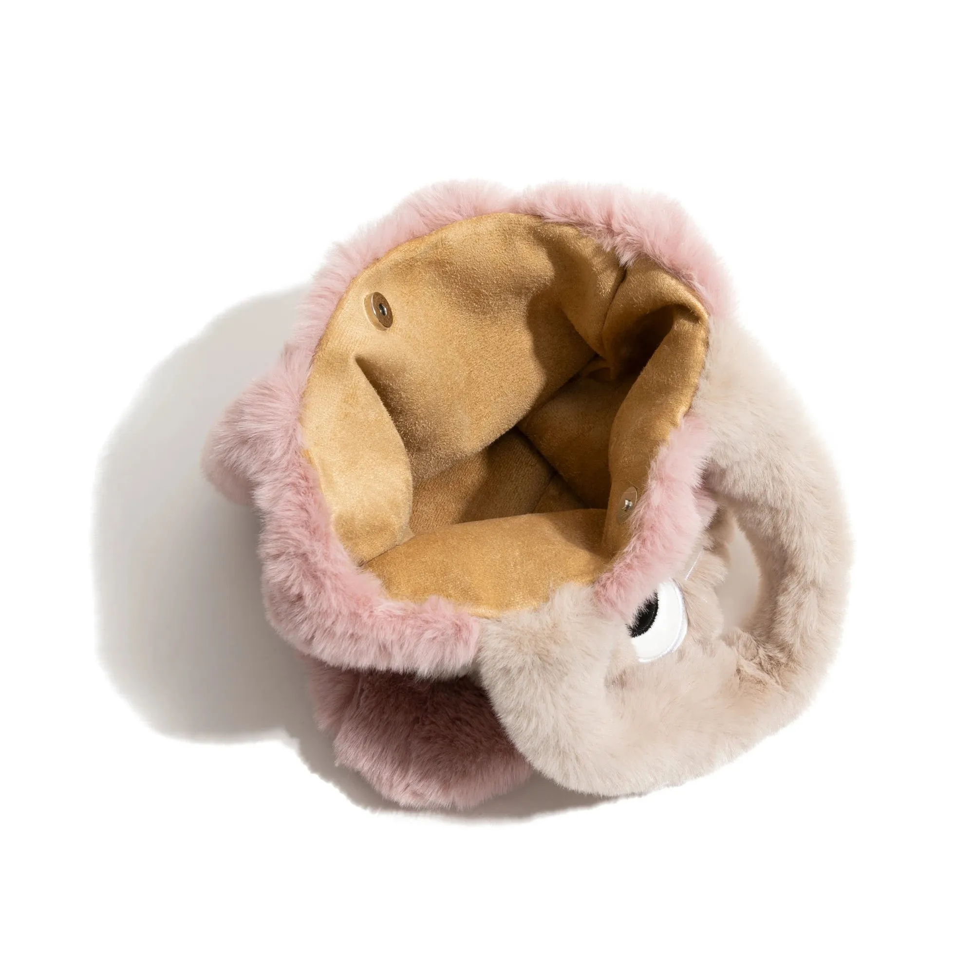 Kawaii Animal Print Plush Hobo Bag 🐾✨ - Cute & Cozy Shoulder Purse for Winter Shopping! 👜💖