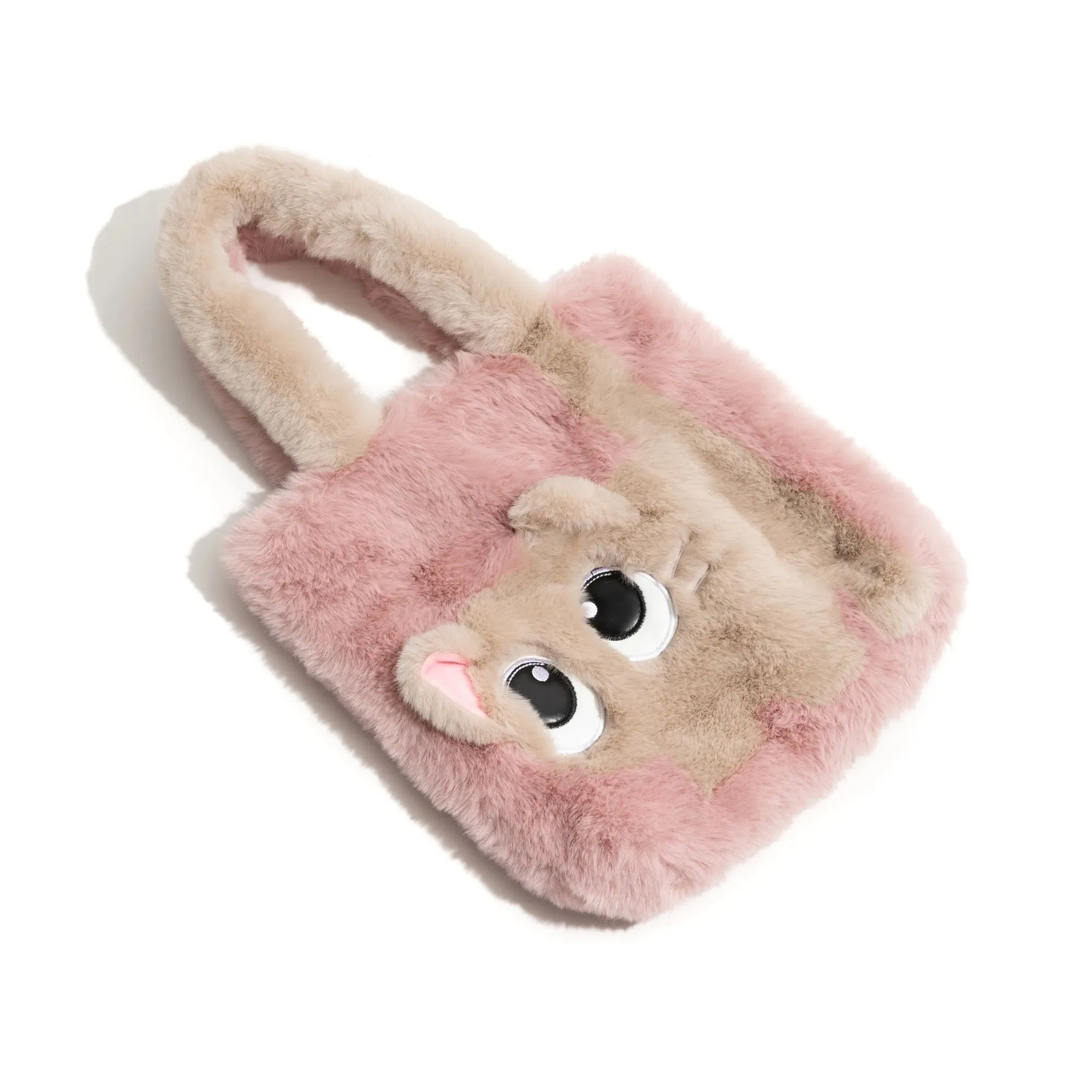 Kawaii Animal Print Plush Hobo Bag 🐾✨ - Cute & Cozy Shoulder Purse for Winter Shopping! 👜💖