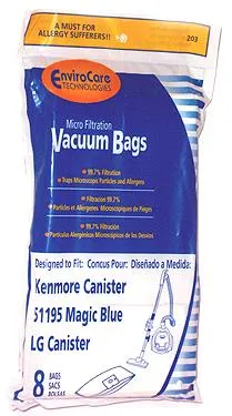 Kenmore 51195 Magic Blue Bags - 32 Bags - Generic