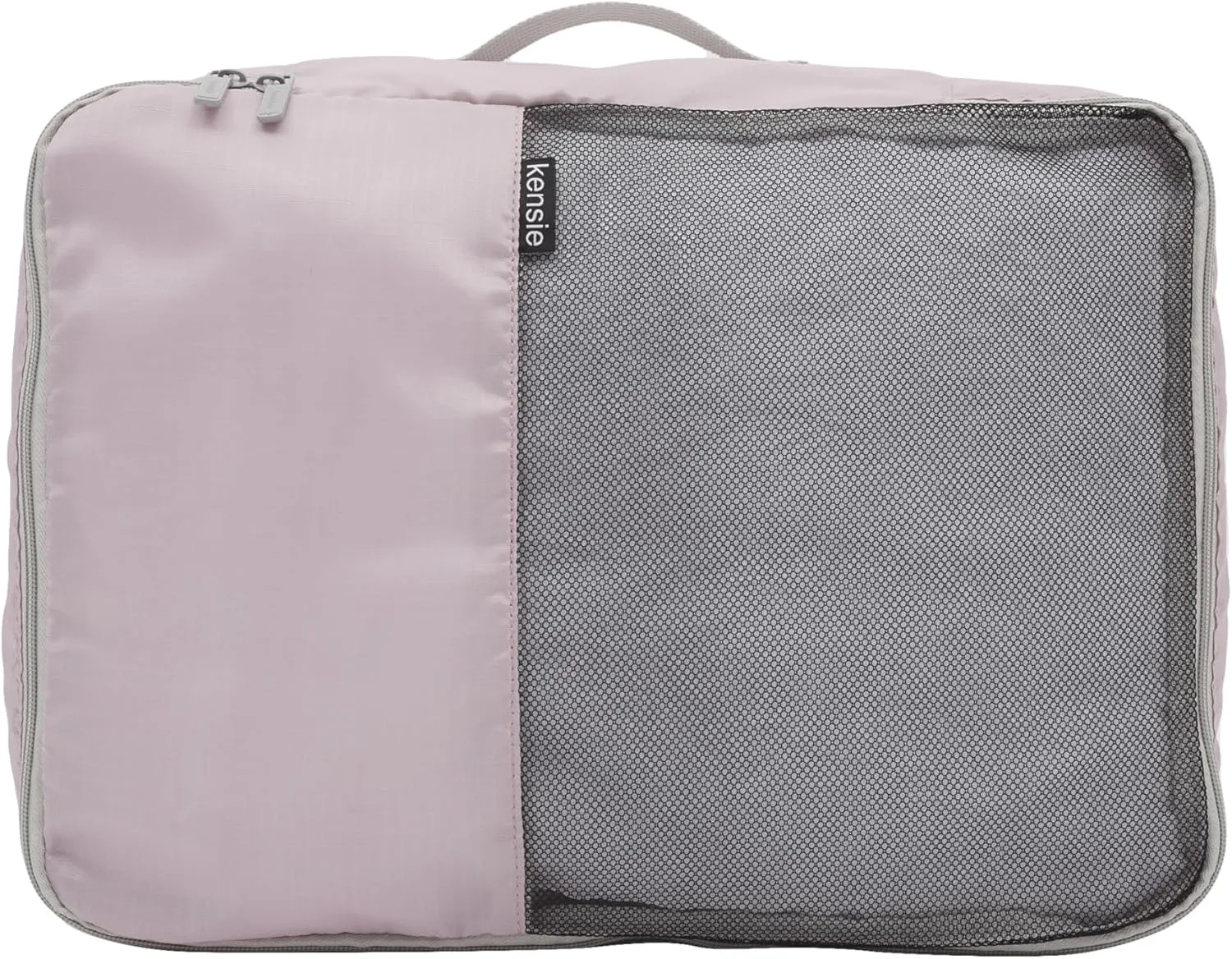 kensie Women's Hillsboro Luggage & Travel Bags, Burnished Lilac, 4 Piece Set