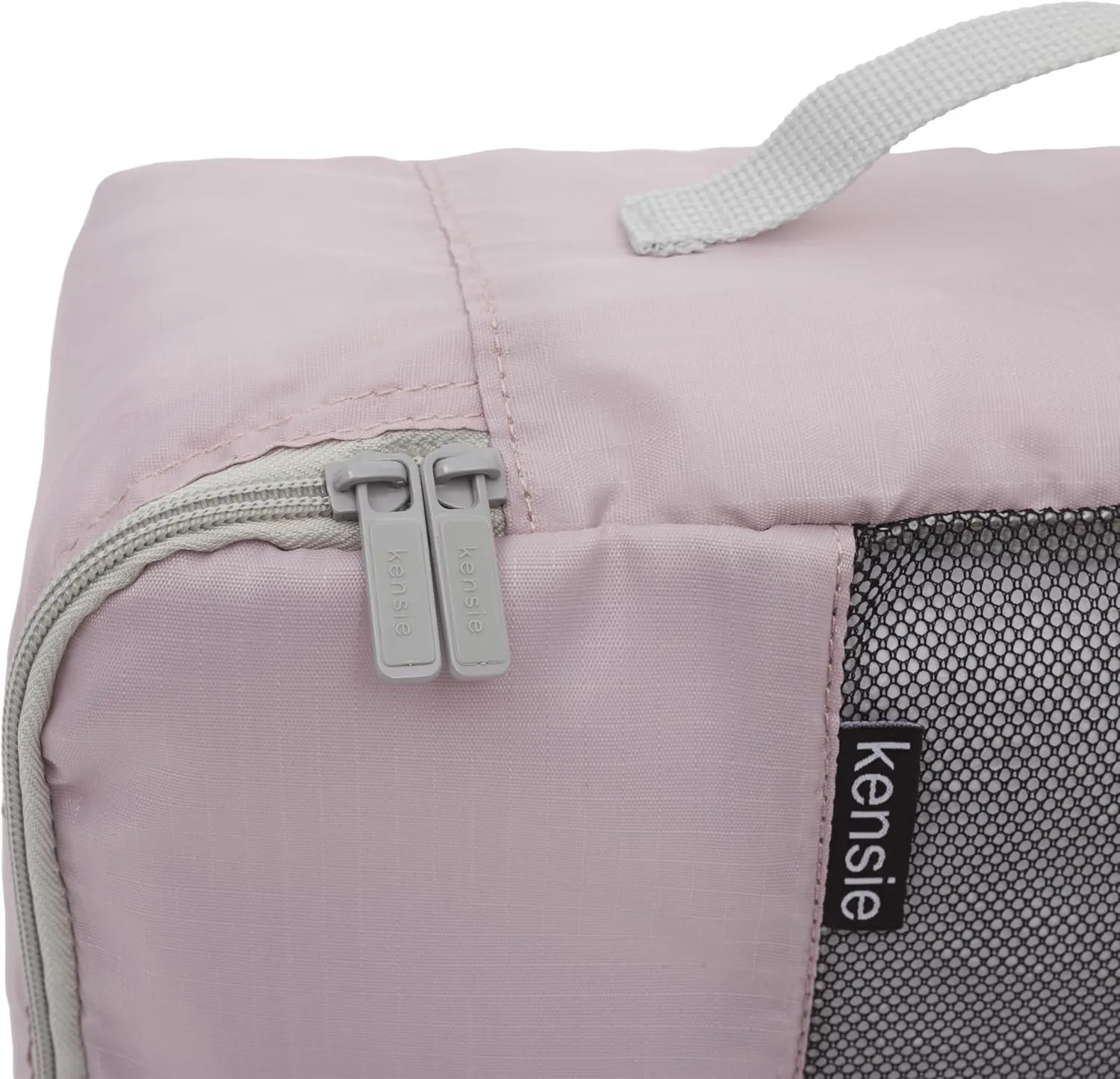 kensie Women's Hillsboro Luggage & Travel Bags, Burnished Lilac, 4 Piece Set