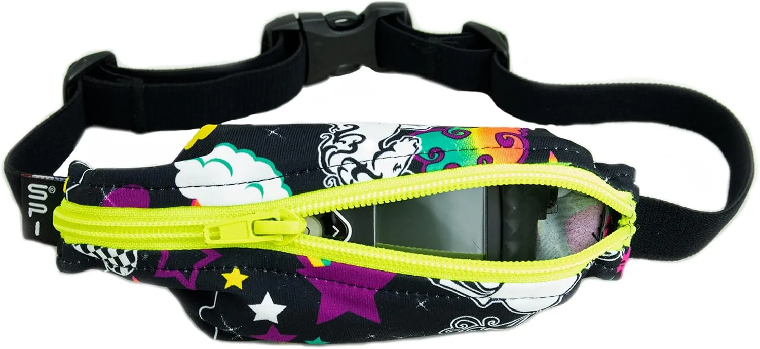 Kid SPIbelt Unicorn/Lime Zipper - Pass Through Hole