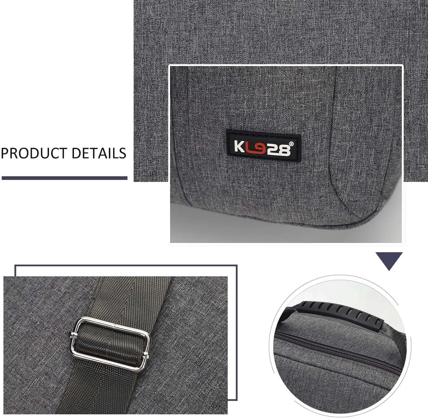 KL928 Men's Messenger Bag - Crossbody Shoulder Bags Travel Bag Man Purse Casual Sling Pack for Work Business