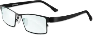KLIM Optics Blue Light Blocking Glasses - New Version - Bye Eye Strain and Fatigue while Gaming Glasses for PC Mobile TV