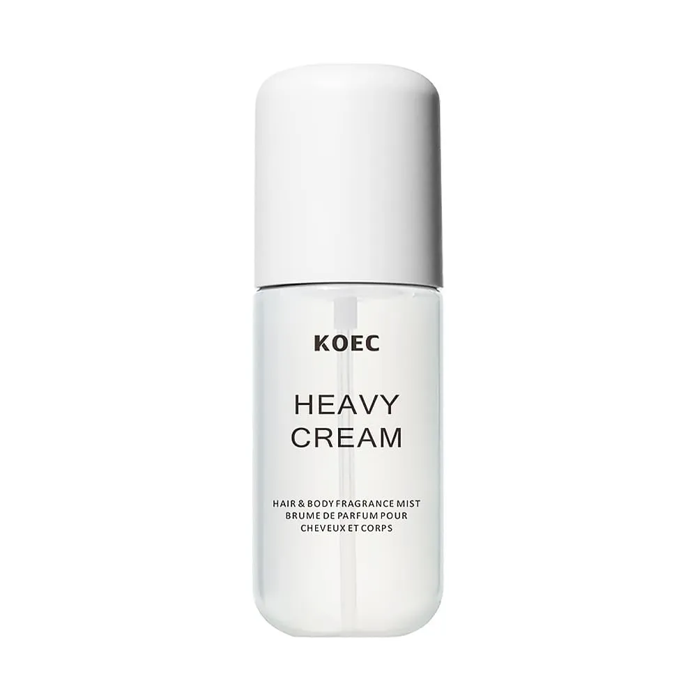 KOEC Heavy Cream Hair & Body Fragrance Mist, Long-lasting Middle Eastern Perfume (Creamy Vanilla)