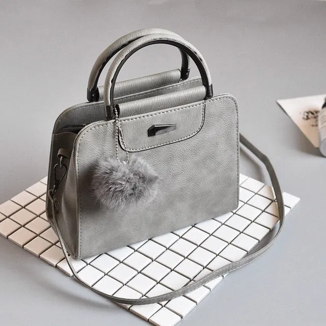 Ladies handbag Bag LAN Leather Casual High For Crossbody New Hot deal Fashion Women Bags Quality 2019 Rivet Bags LOU women Deadline-driven Shoulder bag