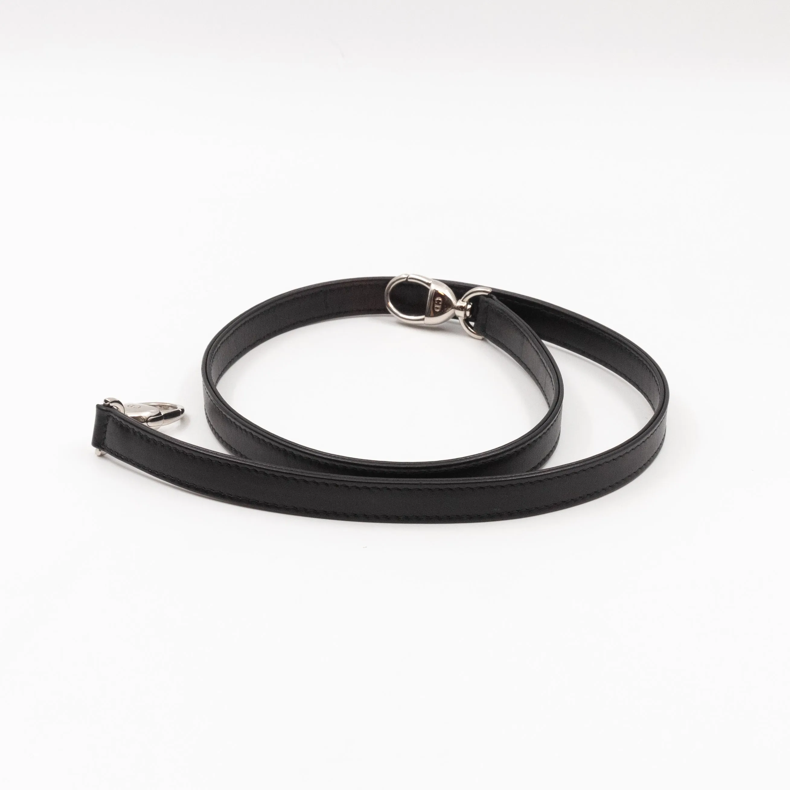 Lady Dior Medium Patches Embellished Black Leather