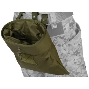Lancer Tactical 341GN Nylon Large Foldable Dump Pouch, OD Green