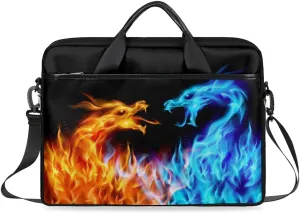 Laptop Bag for Women Men, 15.6 inch Messenger Shoulder Bags, Water Resistant Computer Bag Sleeve