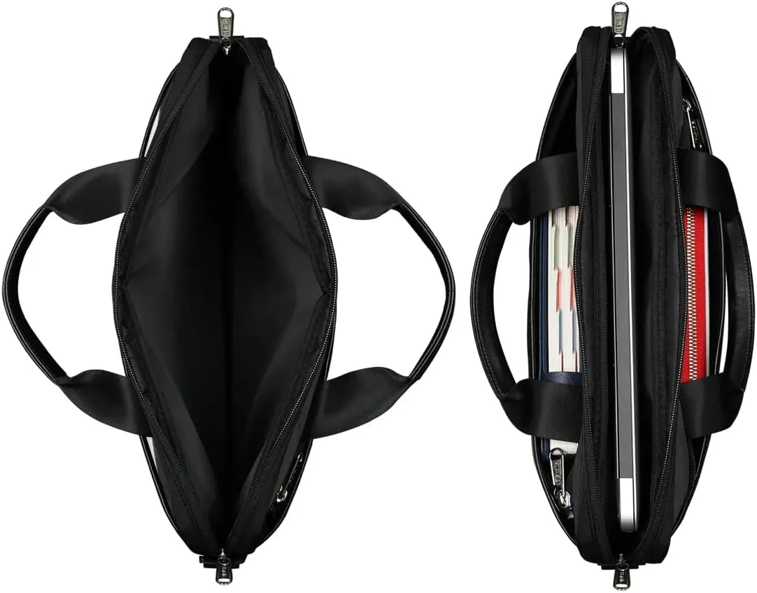 Laptop Bag for Women Men, 15.6 inch Messenger Shoulder Bags, Water Resistant Computer Bag Sleeve