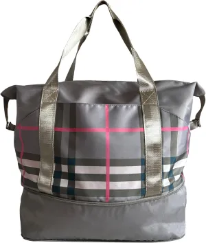 Large-Capacity Travel Bag Gym Short-Distance Business Trip Luggage Storage Expandable Dry and Wet Separation Bag