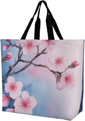 Large Grocery Tote Bag for Women, Multipurpose Handbag Shopping Storage Bags Reusable Shoulder Bag
