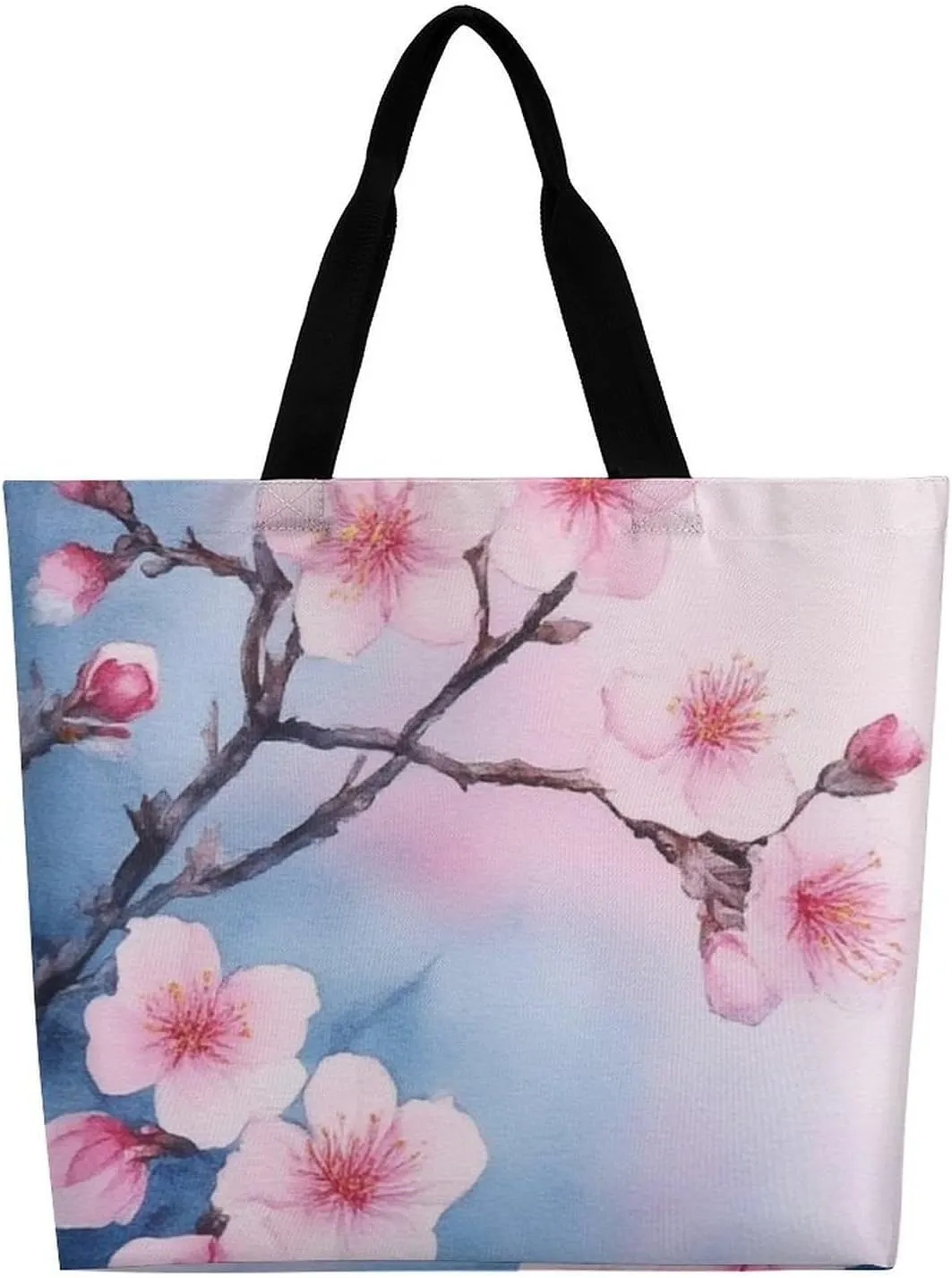 Large Grocery Tote Bag for Women, Multipurpose Handbag Shopping Storage Bags Reusable Shoulder Bag
