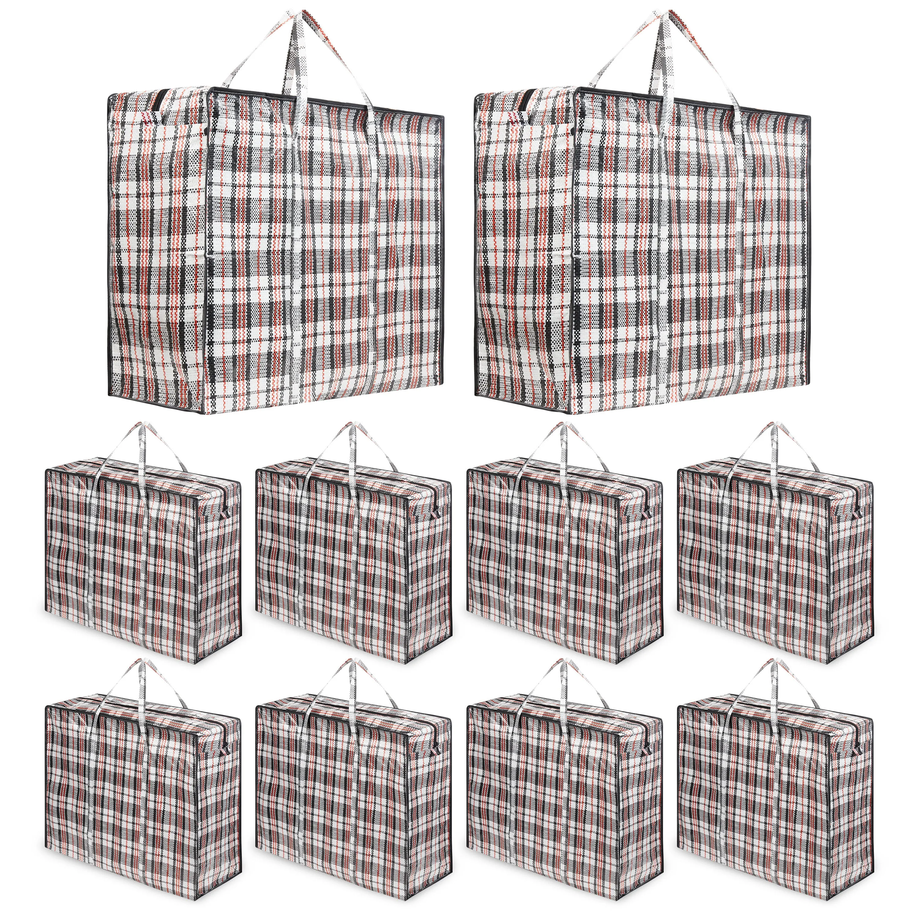 Laundry Bag Heavy Duty Storage Bags - Pack of 10