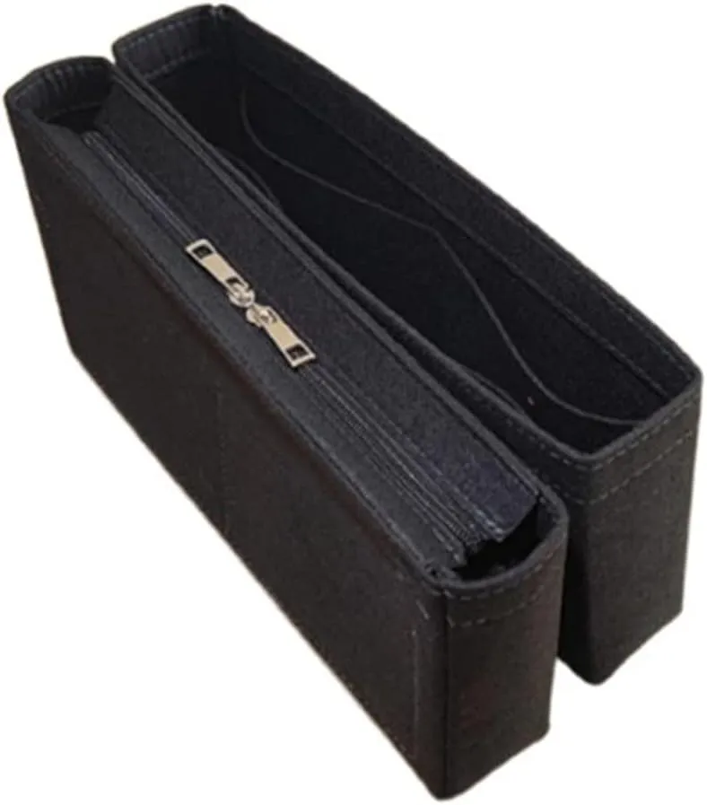 Lckaey Purse Organizer Insert for PST/PTT/GST liner bag lined storage bag2018black-GST