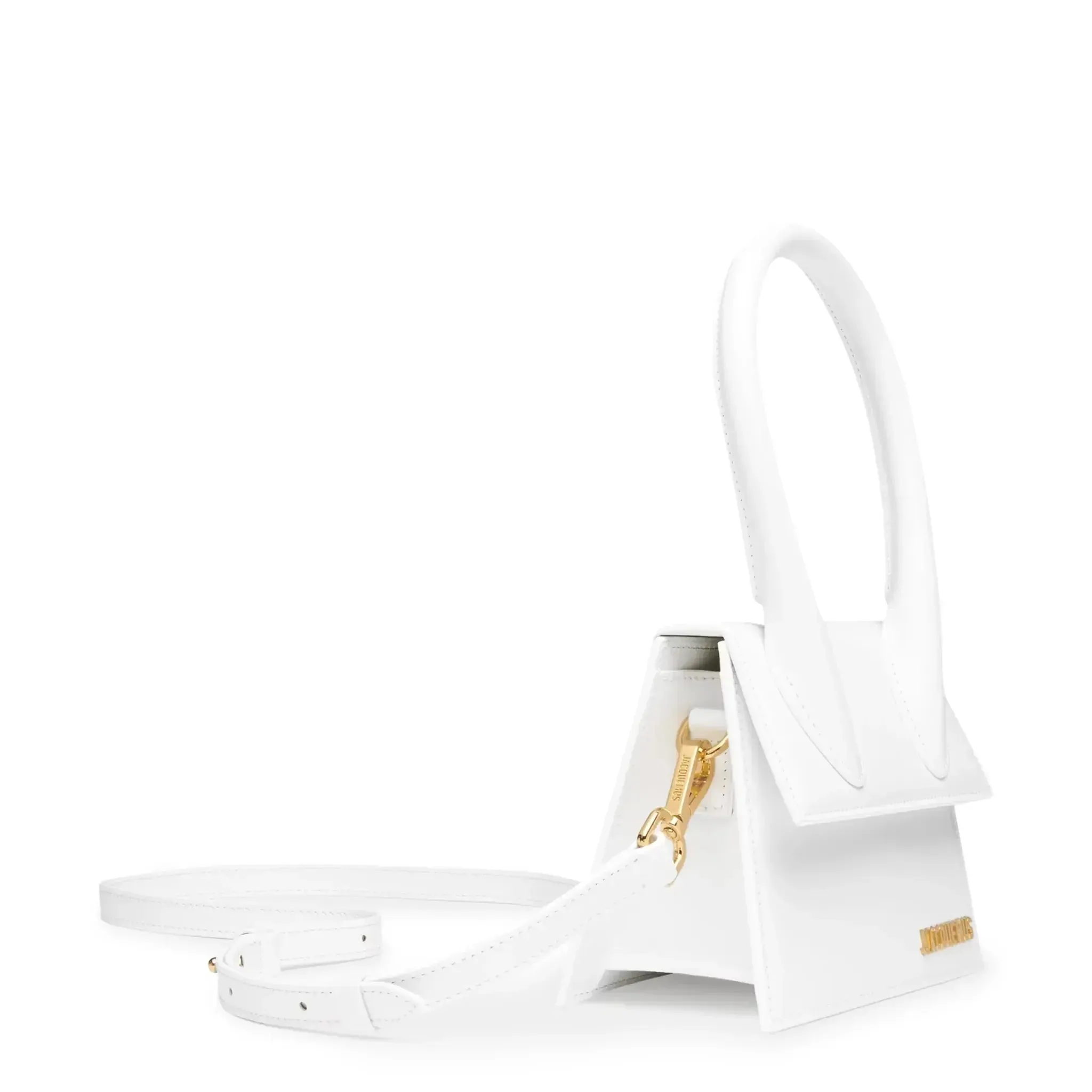 Le Chiquito Moyen White Handbag