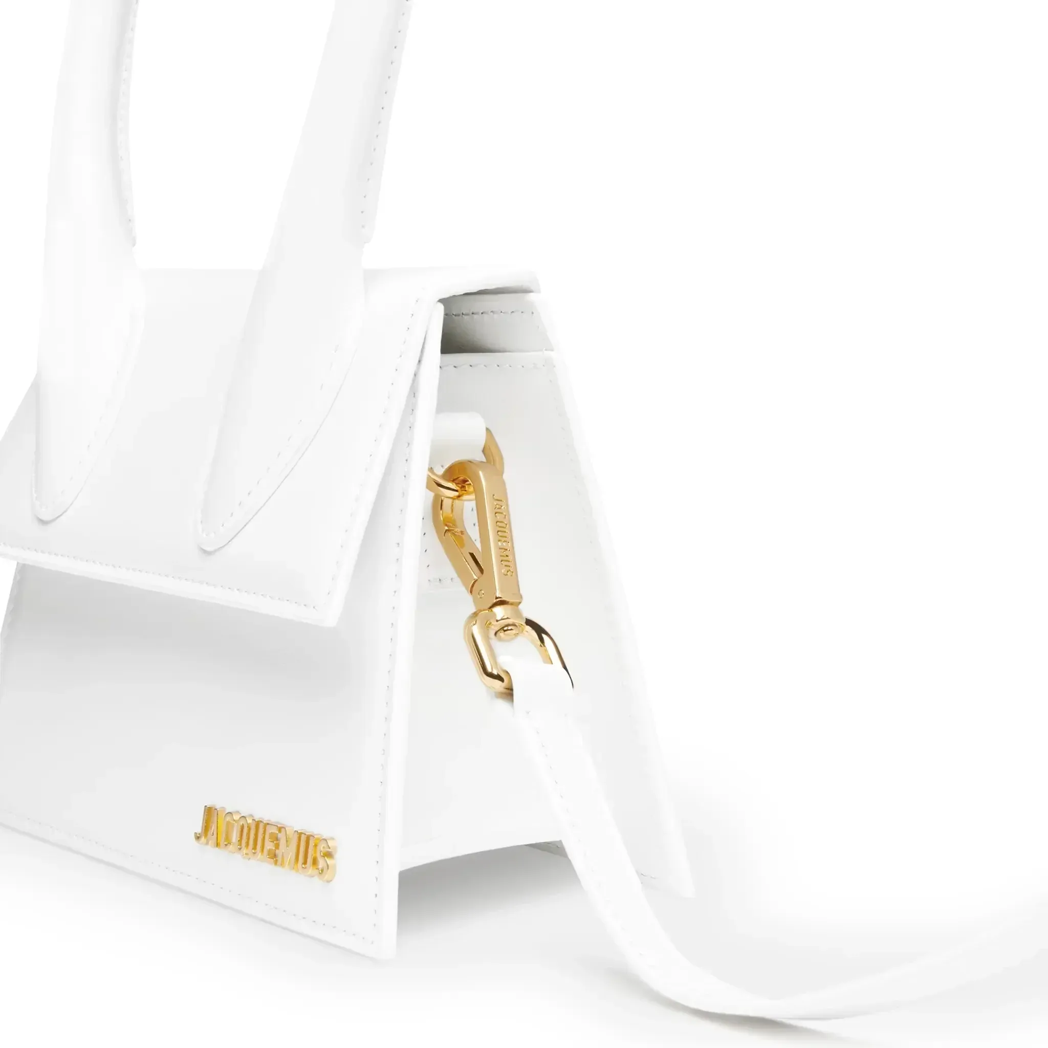 Le Chiquito Moyen White Handbag