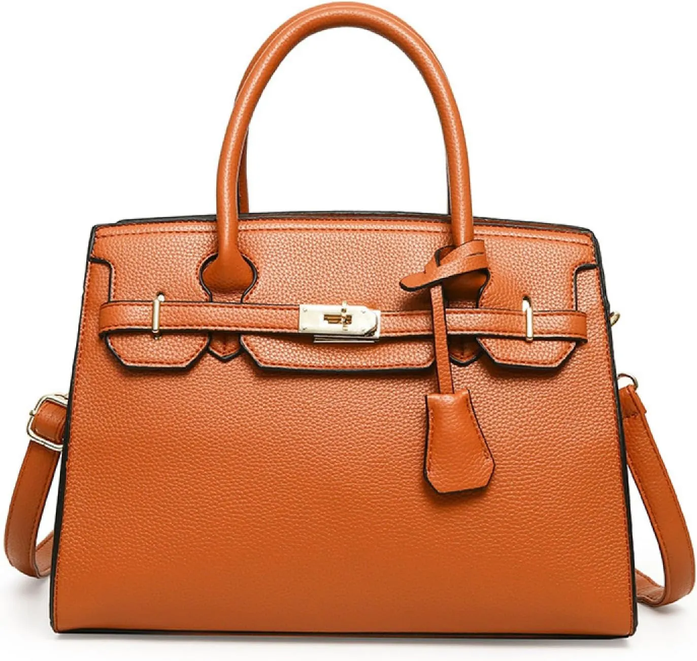 Leather Handbags Adjustable Shoulder Strap Single Shoulder Crossbody Bags Large Capacity Underarm Purses