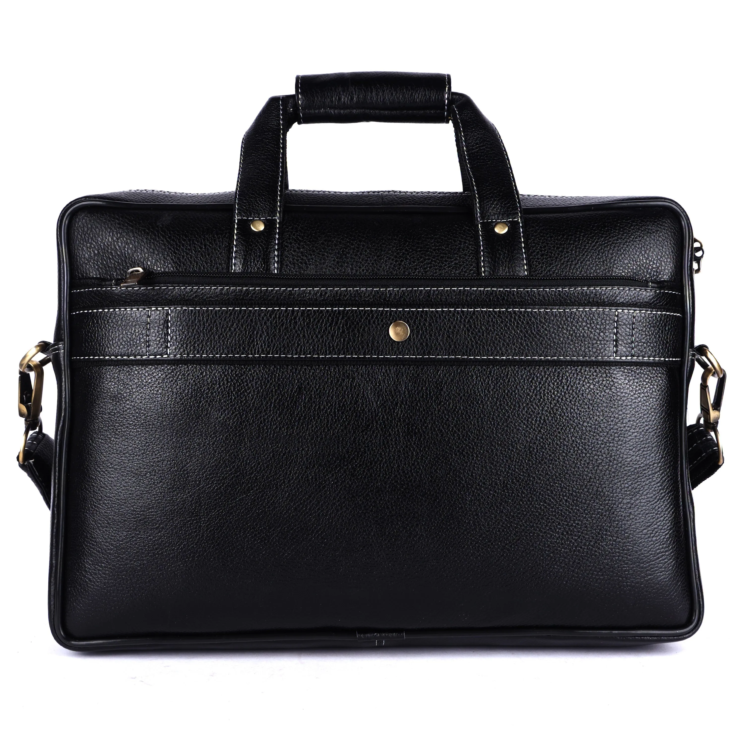 Leather Laptop Business Messenger Bag