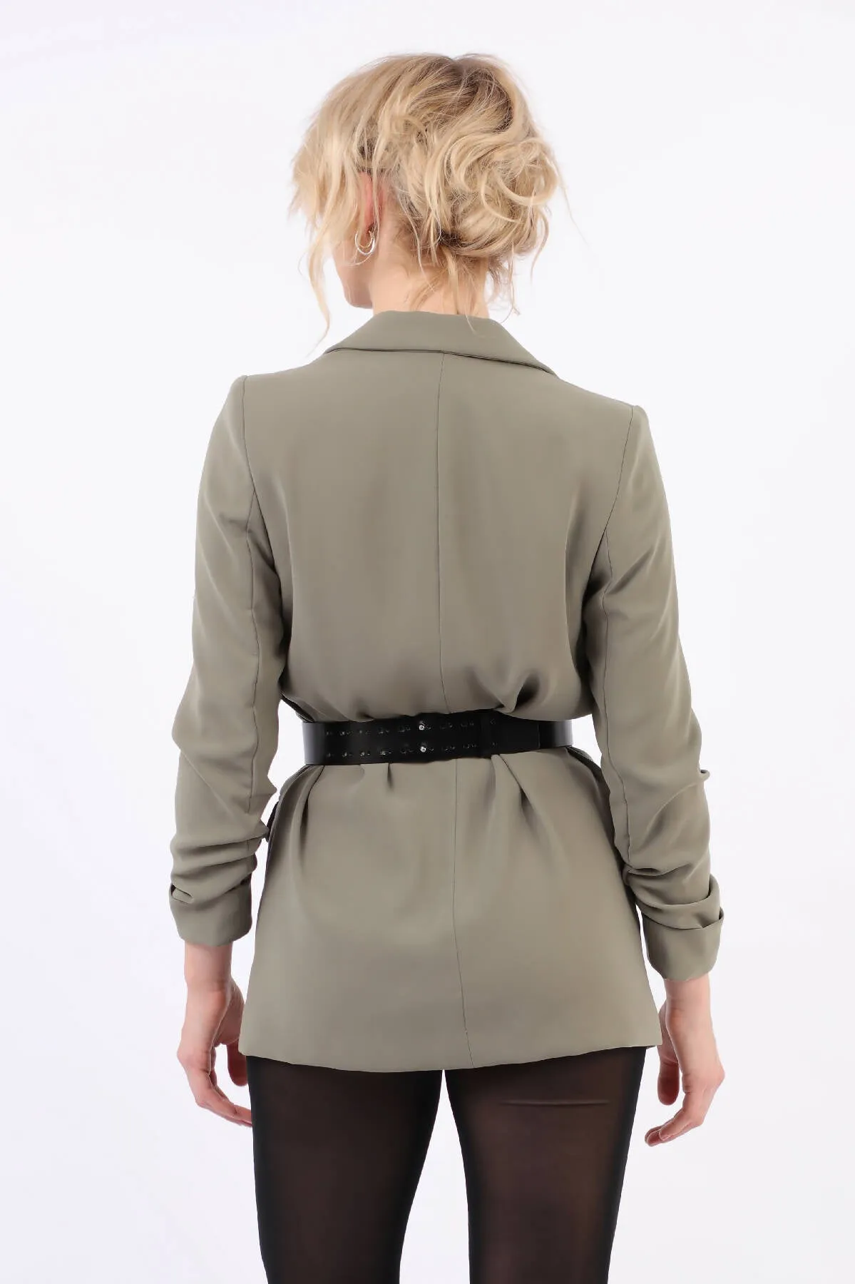 Leather Micro Waist Belt Bag