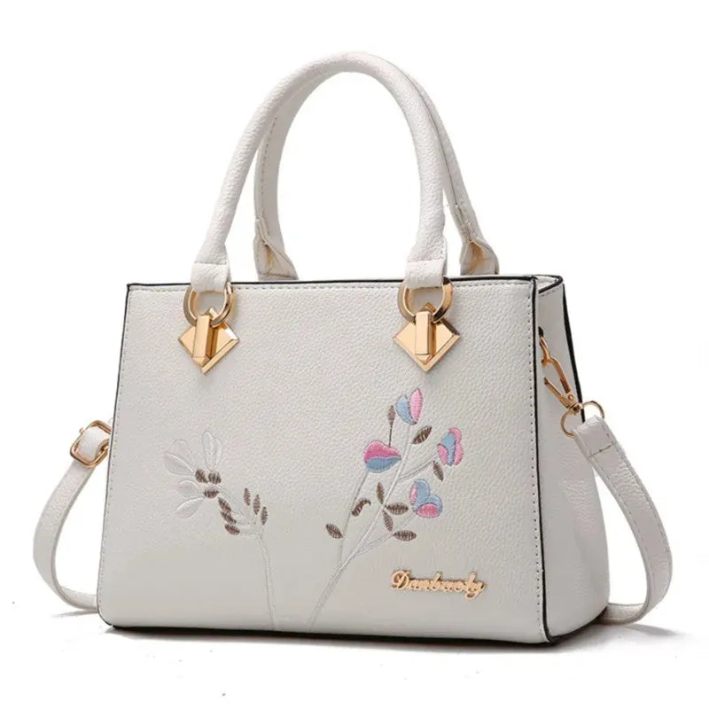 Leather Women’s Handbag | Trendy Shoulder & Top Handle Tote