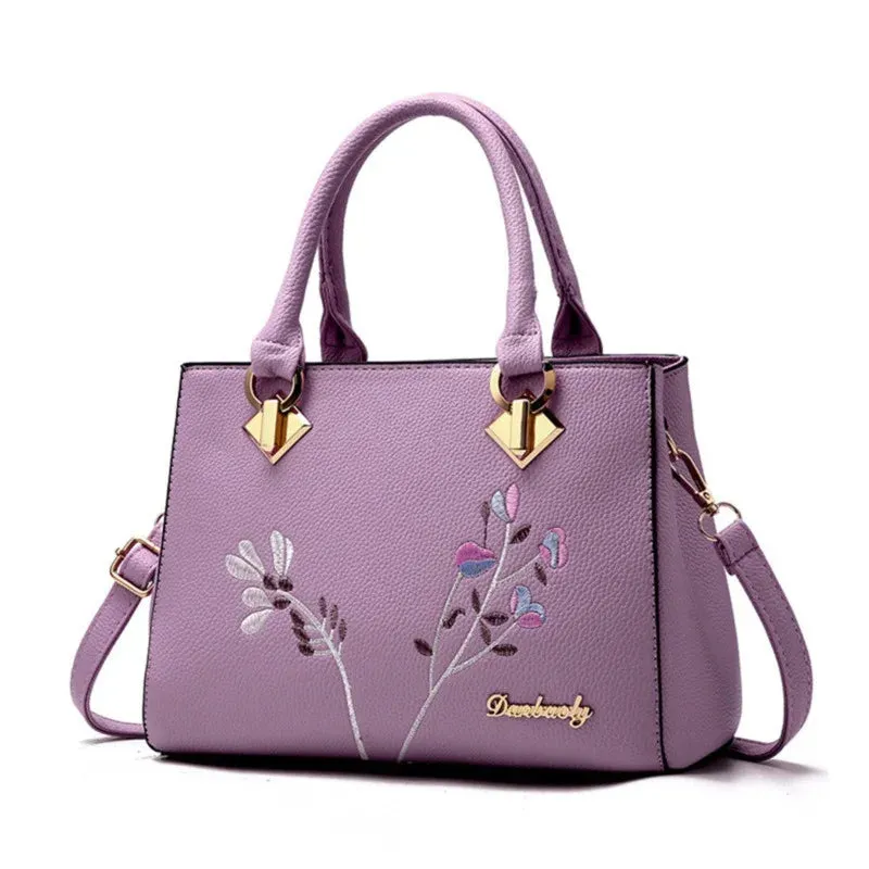 Leather Women’s Handbag | Trendy Shoulder & Top Handle Tote