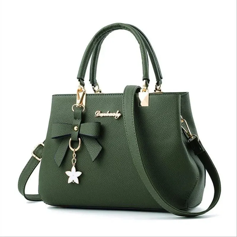 Leather Women’s Handbag | Trendy Shoulder & Top Handle Tote