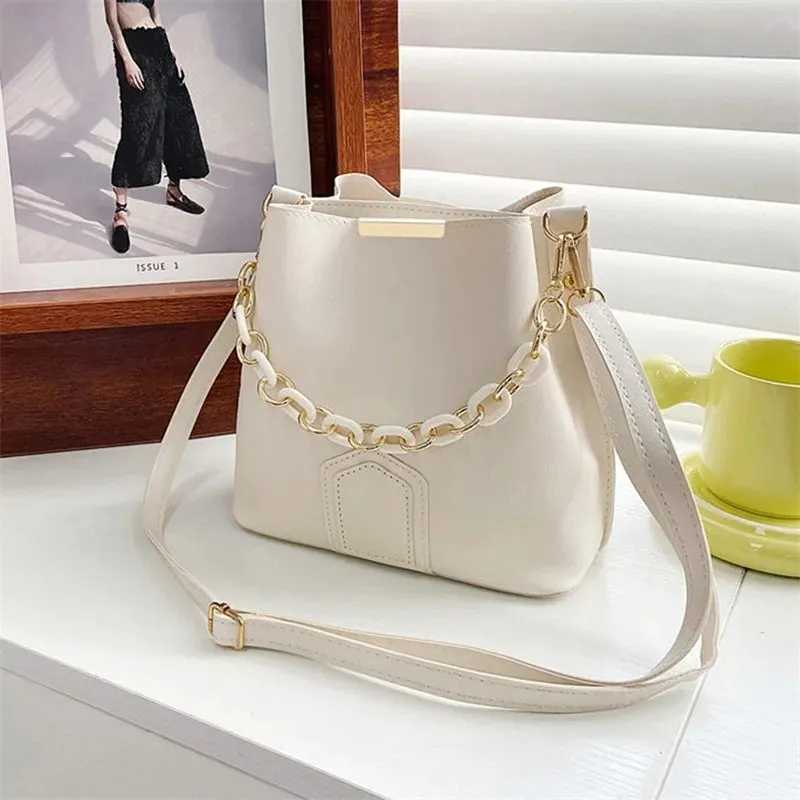 Leather Women’s Handbag | Trendy Shoulder & Top Handle Tote