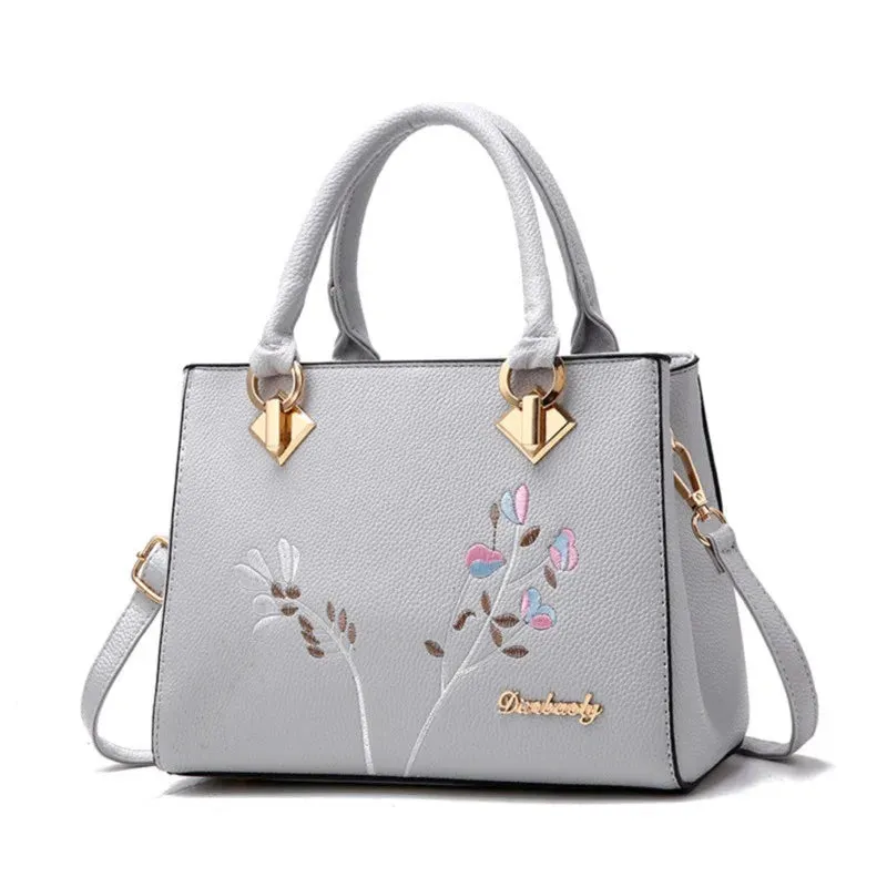 Leather Women’s Handbag | Trendy Shoulder & Top Handle Tote