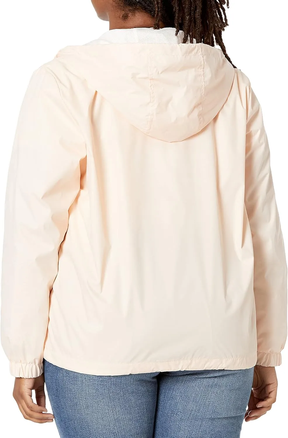 Levi's Women's Retro Hooded Rain Windbreaker Jacket (Standard & Plus Sizes)