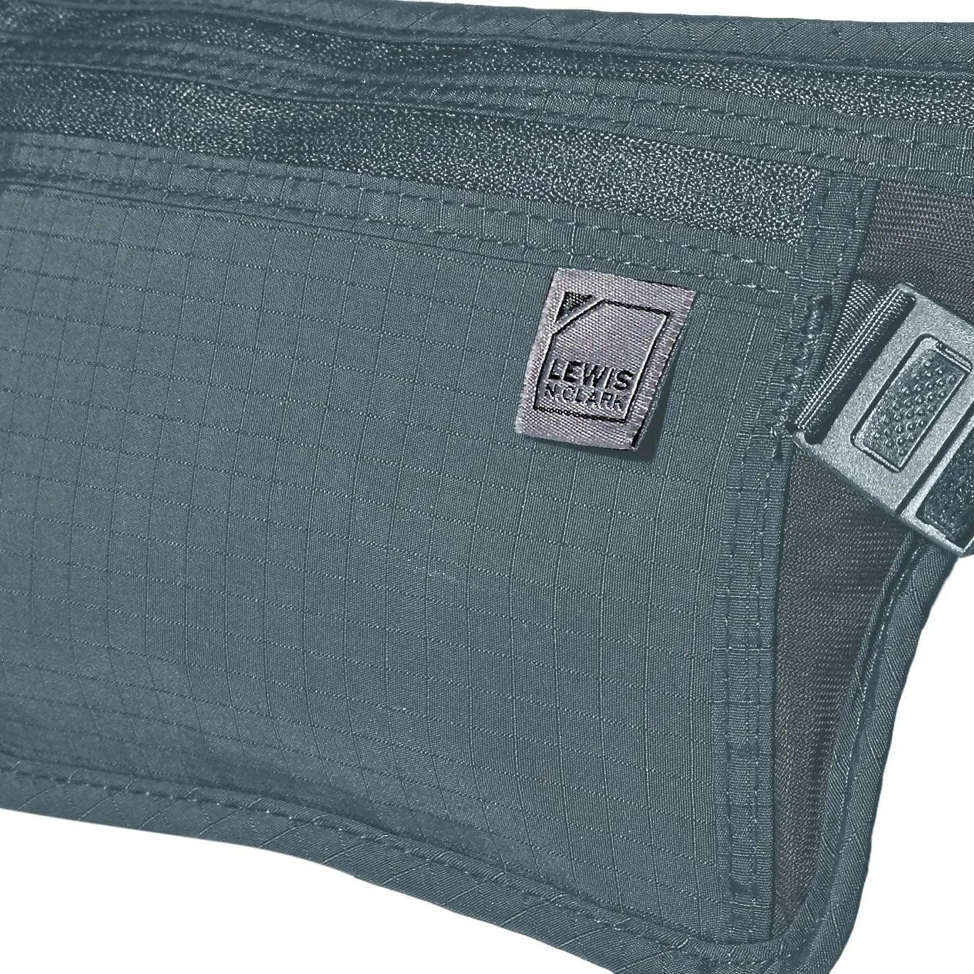 Lewis N. Clark RFID Blocking Money Belt Travel Pouch Waist Stash   Credit Card, Id, Passport Holder for Women & Men