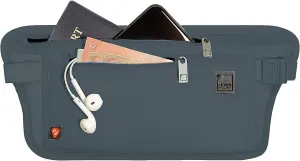 Lewis N. Clark RFID Blocking Money Belt Travel Pouch Waist Stash   Credit Card, Id, Passport Holder for Women & Men