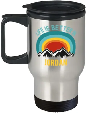 Life Is Better In Elgin Coffee Travel Mug