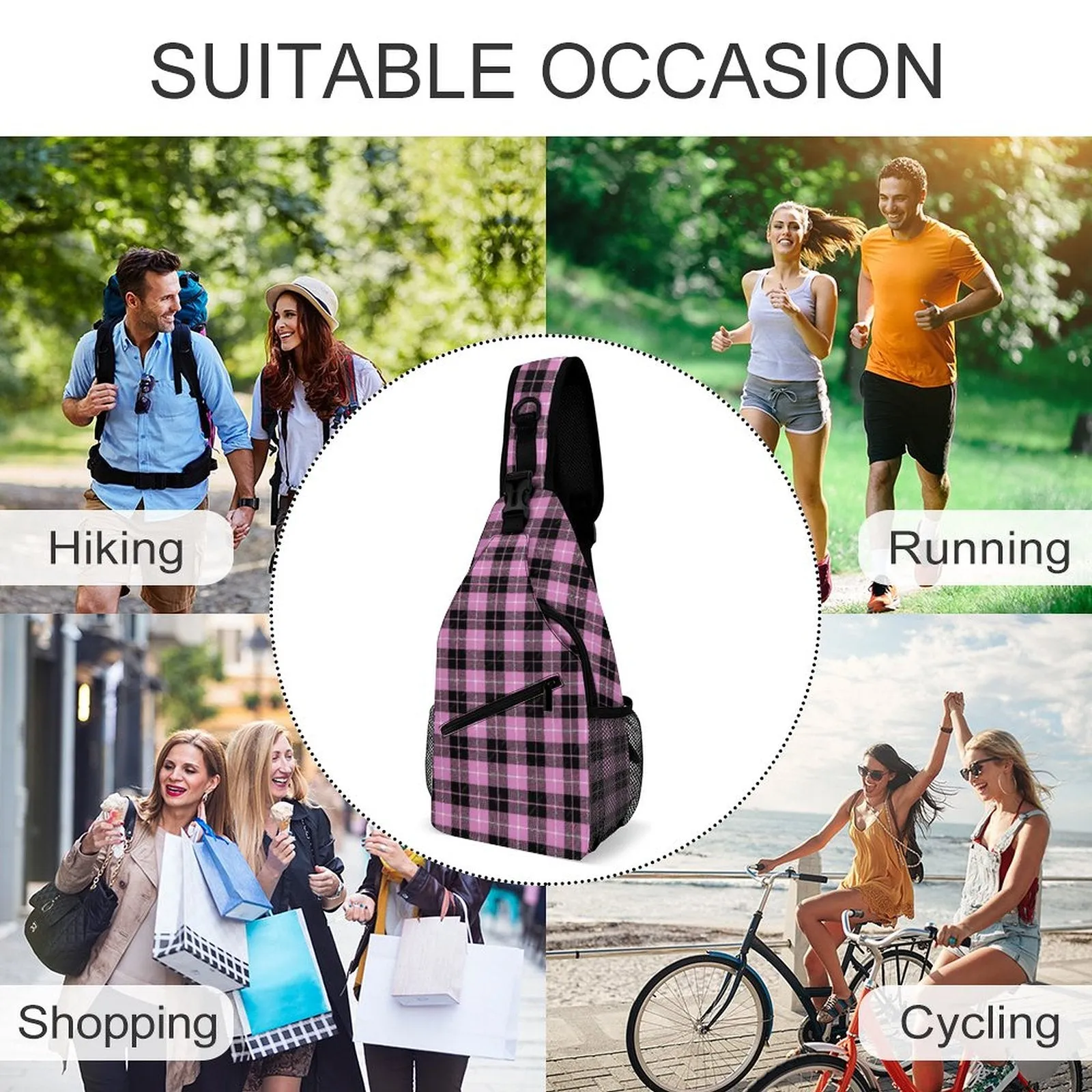 Light Heliotrope - Sling Bag