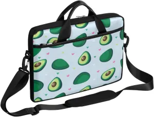 Love Letters Laptop Shoulder Messenger Bag Waterproof Laptop Briefcase Handle Padded Strap