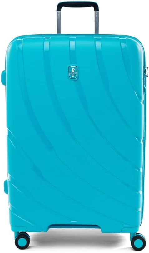 Luggage Convertible Medium to Large, Checked Expandable Hardside Spinner
