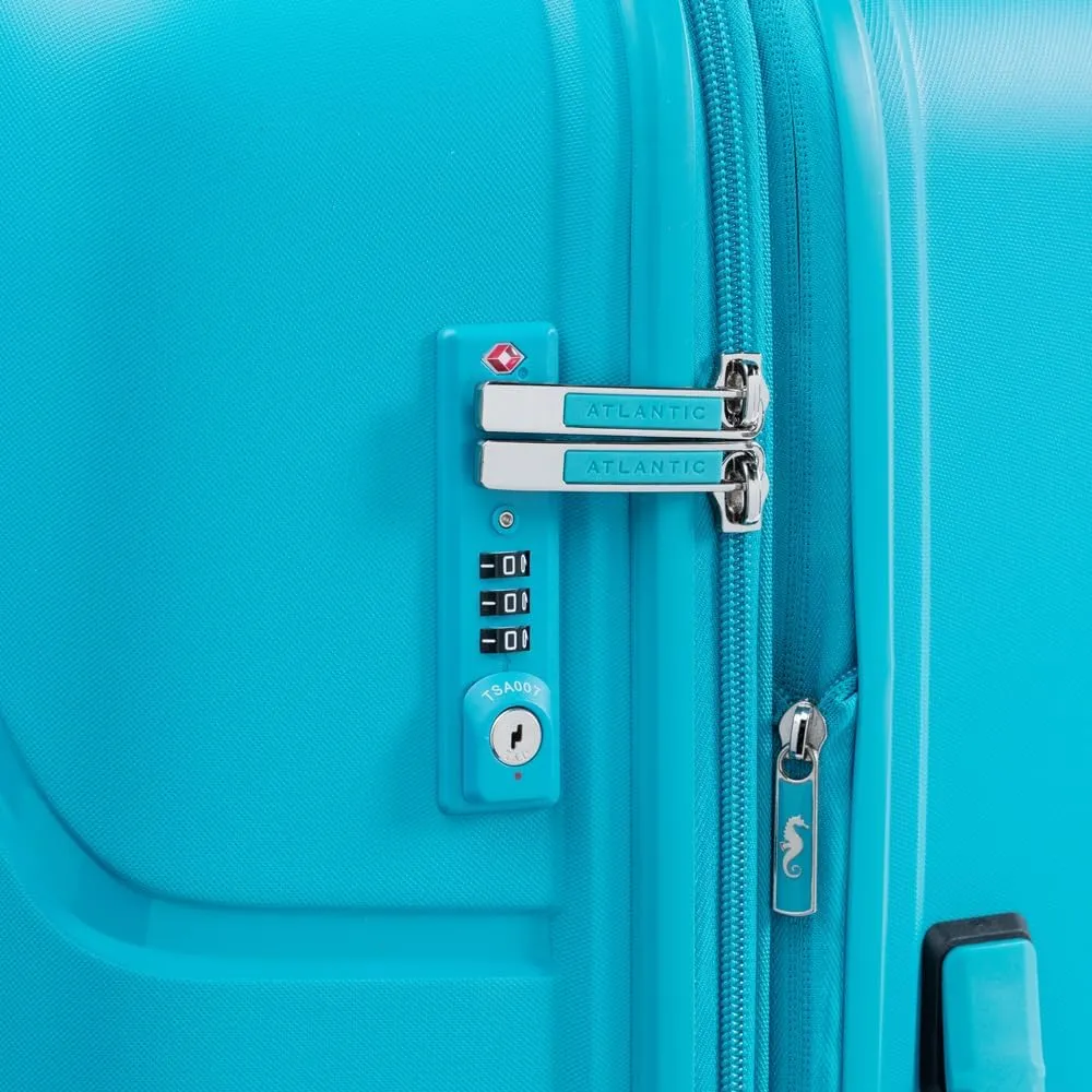 Luggage Convertible Medium to Large, Checked Expandable Hardside Spinner