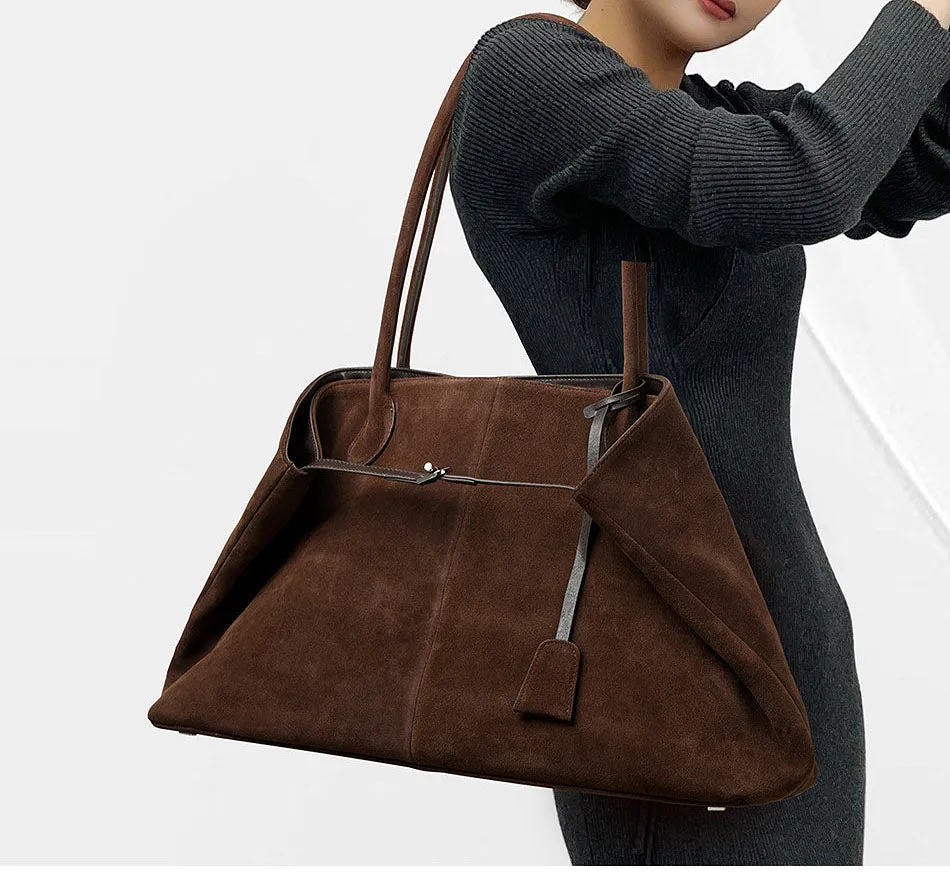 Luxe Noir Expandable Tote