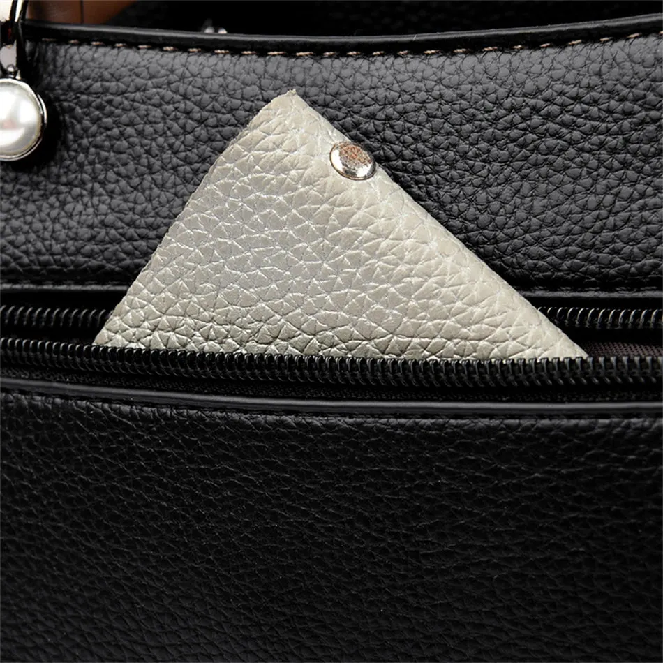 Luxury Designer Multi Layered Women's Handbag 2024 Trendy High Quality Soft Leather Messenger Bag Women's Shoulder Crossbody Bag