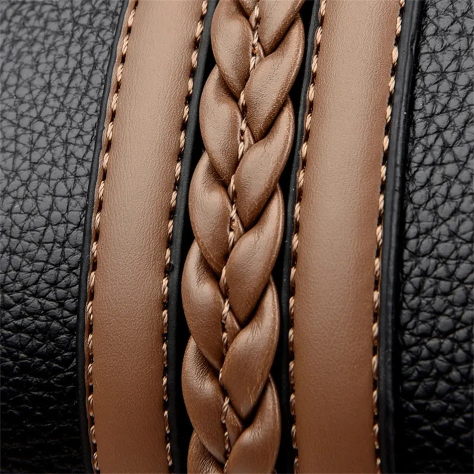 Luxury Designer Multi Layered Women's Handbag 2024 Trendy High Quality Soft Leather Messenger Bag Women's Shoulder Crossbody Bag