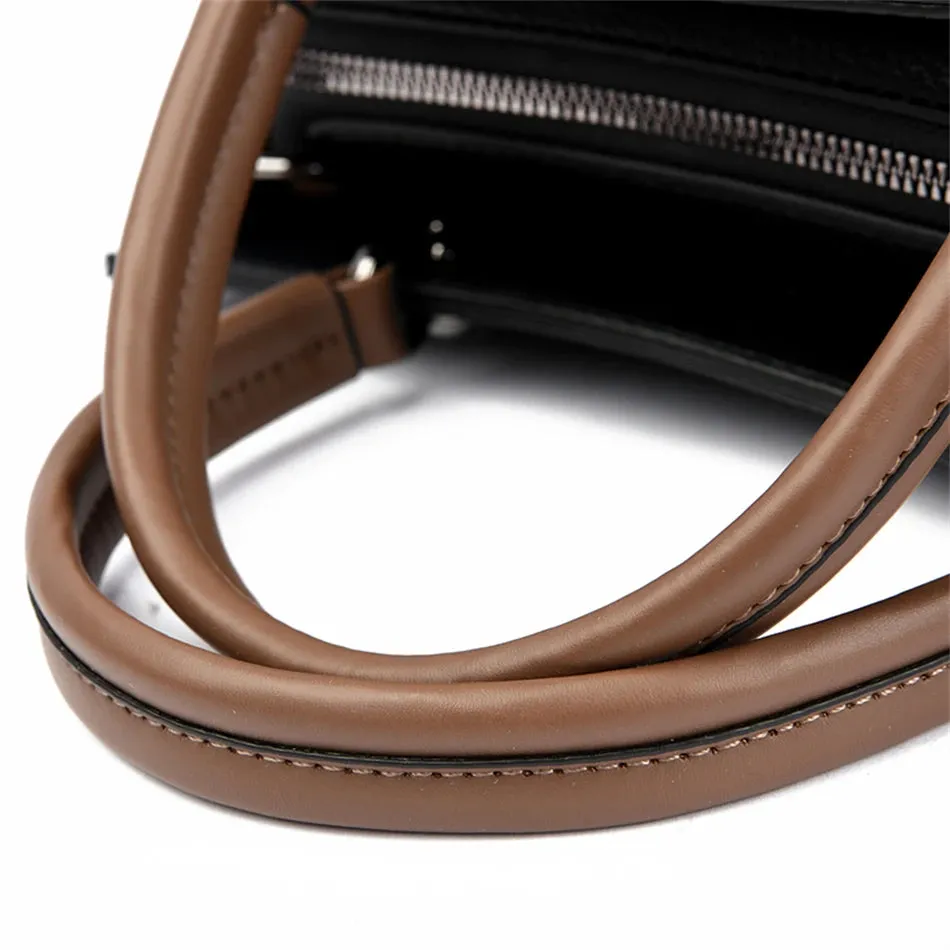 Luxury Designer Multi Layered Women's Handbag 2024 Trendy High Quality Soft Leather Messenger Bag Women's Shoulder Crossbody Bag